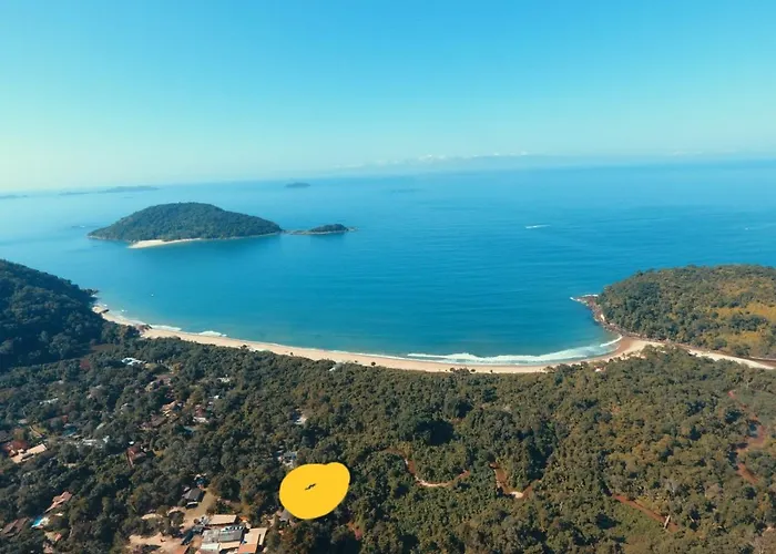 Suíte Casa de Família Prumirim Pé na Areia